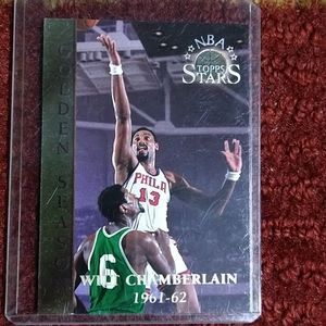 Wilt chamberlain basketball card